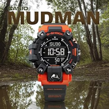 極上品 カシオ GW-9500-1A4レッド マッドマン G-SHOCK Casio GW9500-1A4 Relógio masculino Tough Solar Master of G Red